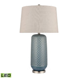 Dawlish Bay 31'' High 1-Light Table Lamp - Blue - Includes LED Bulb S0019-9484-LED Elk Home