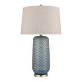 Dawlish Bay 31'' High 1-Light Table Lamp - Blue S0019-9484 Elk Home