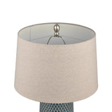 Dawlish Bay 31'' High 1-Light Table Lamp - Blue S0019-9484 Elk Home