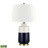 Shotton 27'' High 1-Light Table Lamp - Navy - Includes LED Bulb S0019-9490-LED Elk Home