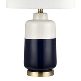 Shotton 27'' High 1-Light Table Lamp - Navy S0019-9490 Elk Home