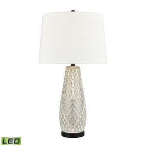 Whitland 30'' High 1-Light Table Lamp - Gray - Includes LED Bulb S0019-9491-LED Elk Home