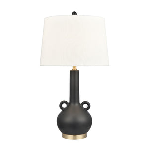 Sanderson 27'' High 1-Light Table Lamp - Matte Black S0019-9495 Elk Home