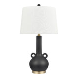 Sanderson 27'' High 1-Light Table Lamp - Matte Black S0019-9495 Elk Home