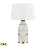 Ansley 30'' High 1-Light Table Lamp - Gray - Includes LED Bulb S0019-9505-LED Elk Home