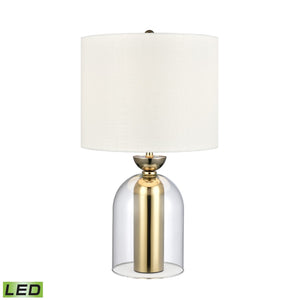 Park Plaza 21'' High 1-Light Table Lamp - Clear - Includes LED Bulb S0019-9506-LED Elk Home