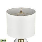 Park Plaza 21'' High 1-Light Table Lamp - Clear - Includes LED Bulb S0019-9506-LED Elk Home