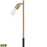 Kelston 62'' High 2-Light Floor Lamp - Matte Black - Includes LED Bulbs S0019-9564-LED Elk Home