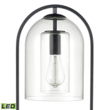 Bell Jar 28'' High 1-Light Desk Lamp - Matte Black - Includes LED Bulb S0019-9580-LED Elk Home