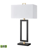 Composure 29'' High 1-Light Table Lamp - Matte Black - Includes LED Bulb S0019-9587-LED Elk Home