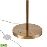 Arcadia 63'' High 1-Light Floor Lamp - Aged Brass - Includes LED Bulb S0019-9604-LED Elk Home