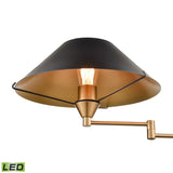 Arcadia 63'' High 1-Light Floor Lamp - Aged Brass - Includes LED Bulb S0019-9605-LED Elk Home