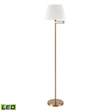 Scope 65'' High 1-Light Floor Lamp - Aged Brass - Includes LED Bulb S0019-9606-LED Elk Home