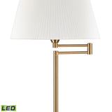 Scope 65'' High 1-Light Floor Lamp - Aged Brass - Includes LED Bulb S0019-9606-LED Elk Home