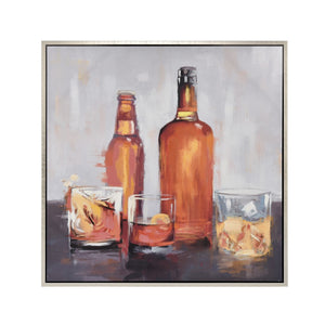 Bottle Framed Wall Art S0026-10161 Elk Home