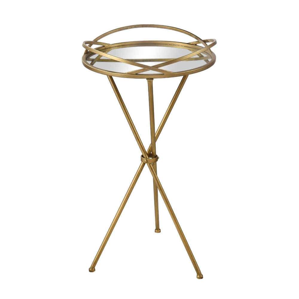 Nasso Accent Table - Brass S0035-11197 Elk Home