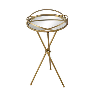 Nasso Accent Table - Brass S0035-11197 Elk Home