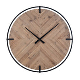 Schiller Wall Clock - Natural S0036-11276 Elk Home