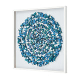 Blue Butterfly Dimensional Wall Art - Blue S0036-11999 Elk Home