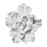 Blume Dimensional Wall Art - Set of 3 White Marble S0036-12024/S3 Elk Home