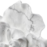 Blume Dimensional Wall Art - Set of 3 White Marble S0036-12024/S3 Elk Home