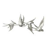 Flock Dimensional Wall Art - German Silver S0036-12027 Elk Home