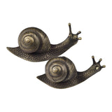 Snail Object - Set of 2 - Bronze S0037-12133/S2 Elk Home