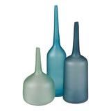 Moffat Bottle - Frosted Turquoise S0047-11326 Elk Home