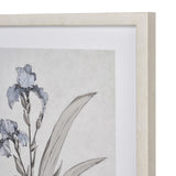 Iris Botanic Framed Wall Art S0056-10633 Elk Home