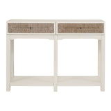 Sawyer Console Table - Shoji White S0075-10409 Elk Home