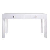 Checkmate Console Table - Checkmate White S0075-9863 Elk Home