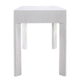 Checkmate Console Table - Checkmate White S0075-9863 Elk Home