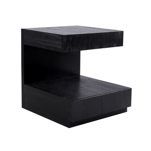 Checkmate Accent Table - Checkmate Black S0075-9866 Elk Home