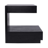 Checkmate Accent Table - Checkmate Black S0075-9866 Elk Home