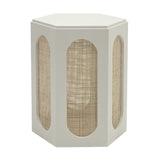 Clearwater Accent Table - Shoji White S0075-9883 Elk Home