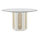 Clearwater Dining Table - Shoji White S0075-9886 Elk Home