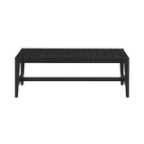 Causeway Bench - Ebony S0075-9962 Elk Home