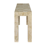 Bromo Console Table - Bleached Burl S0075-9966 Elk Home