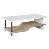 Riverview Coffee Table - White S0075-9968 Elk Home