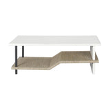 Riverview Coffee Table - White S0075-9968 Elk Home