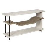 Riverview Console Table - White S0075-9970 Elk Home