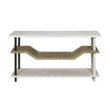 Riverview Console Table - White S0075-9970 Elk Home