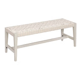 Causeway Bench - Off White S0075-9990 Elk Home