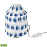 Colmar 18'' High 1-Light Table Lamp - Blue - Includes LED Bulb S019-7270-LED Elk Home