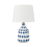 Colmar 18'' High 1-Light Table Lamp - Blue S019-7270 Elk Home