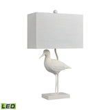 Wade 26'' High 1-Light Table Lamp - Matte White - Includes LED Bulb S019-7271-LED Elk Home