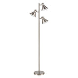 Loman 65'' High 3-Light Floor Lamp - Satin Nickel S019-7279 Elk Home