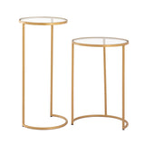 Marino Accent Table - Gold S0805-11201/S2 Elk Home