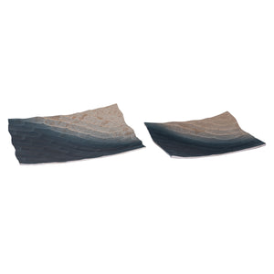 Colin Tray - Set of 2 Bronze Ombre S0807-11361/S2 Elk Home