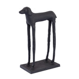 Jorgie Dog Object - Aged Black S0807-11406 Elk Home